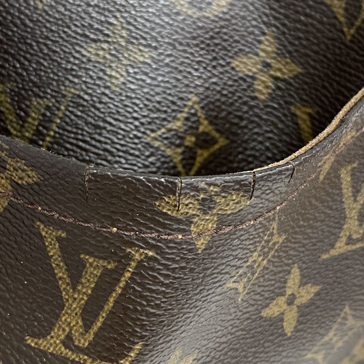 Louis Vuitton Shoulder Bag Monogram Odeon PM Brown — view 6