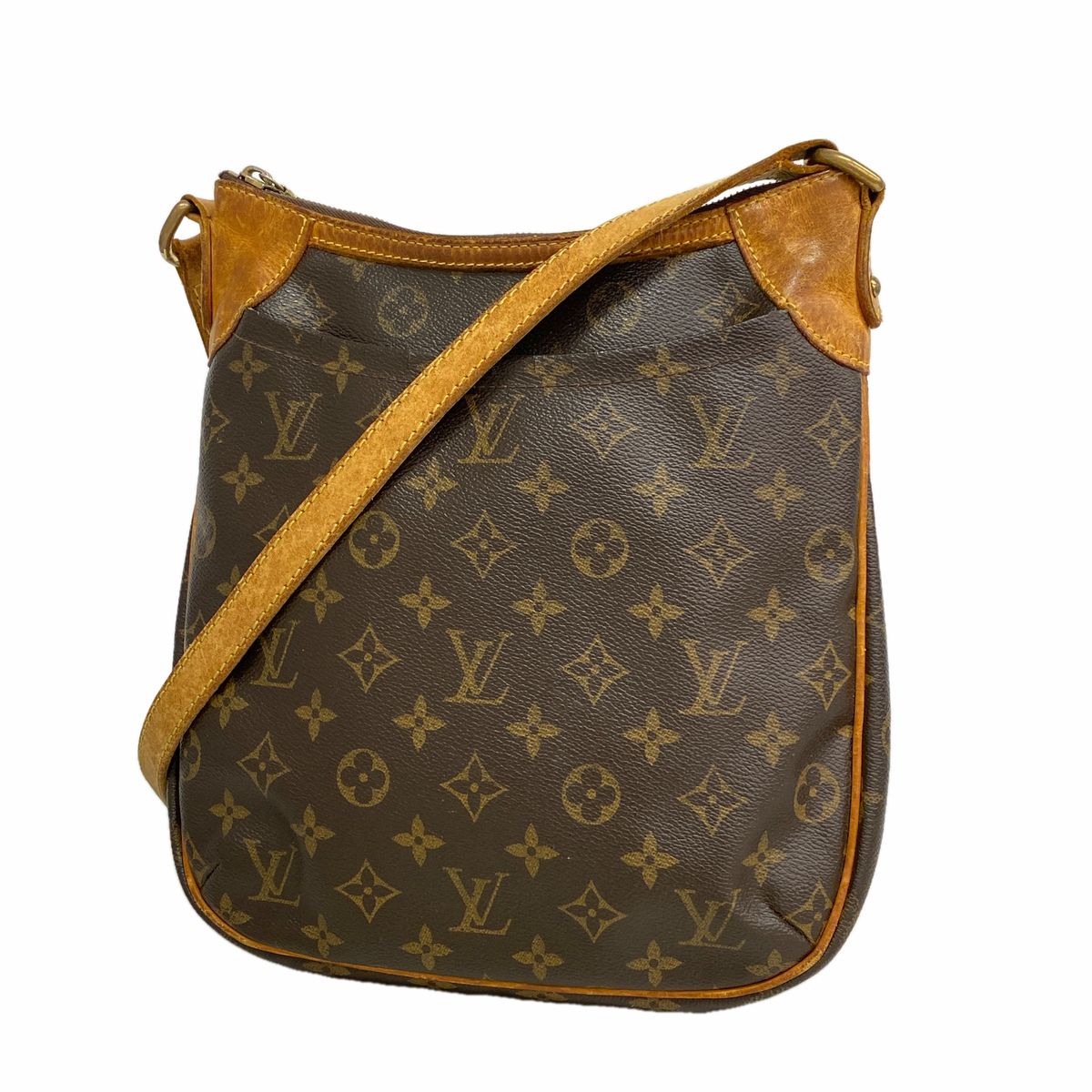 Louis Vuitton Shoulder Bag Monogram Odeon PM Brown
