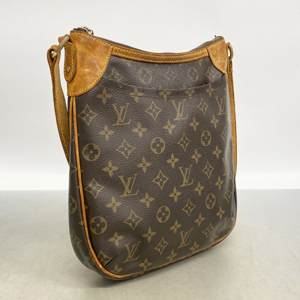 Louis Vuitton Shoulder Bag Monogram Odeon PM Brown — view 2