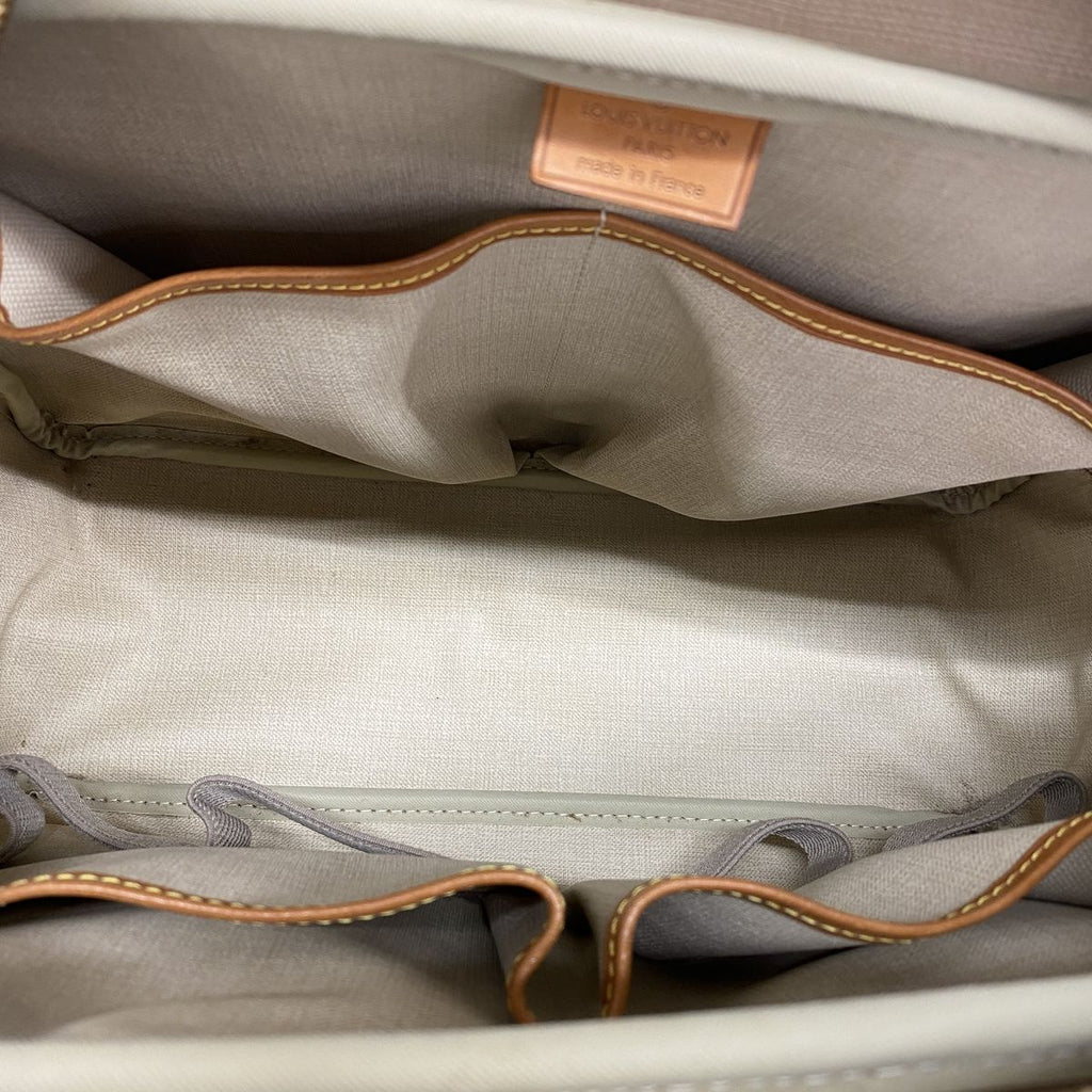 Louis Vuitton Handbag Monogram Deauville Brown — view 4
