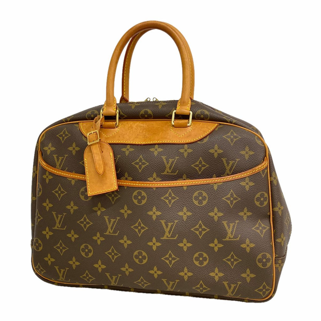 Louis Vuitton Handbag Monogram Deauville Brown