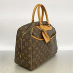 Louis Vuitton Handbag Monogram Deauville Brown — view 2