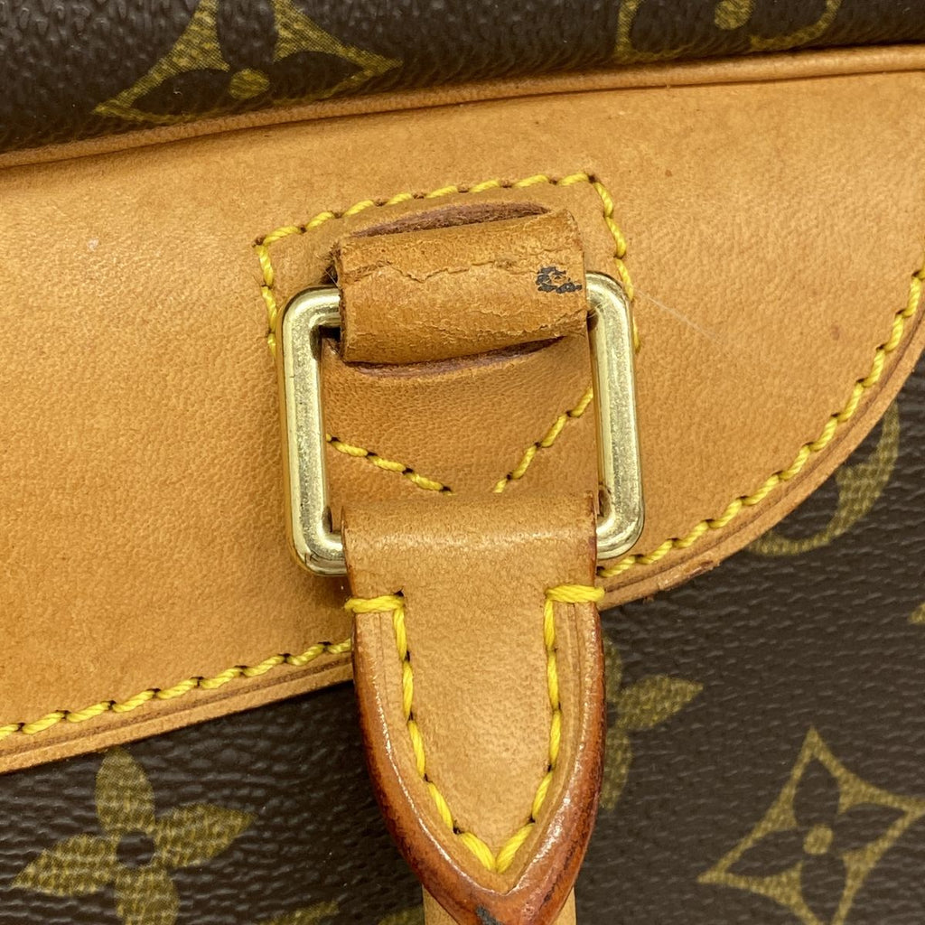 Louis Vuitton Handbag Monogram Deauville Brown — view 6