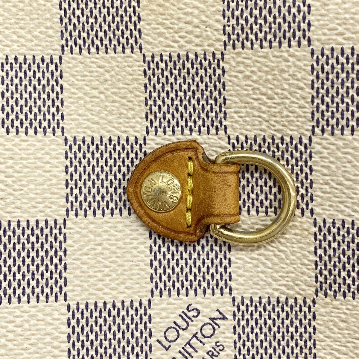 Louis Vuitton Tote Damier Azur Neverfull MM White — view 6