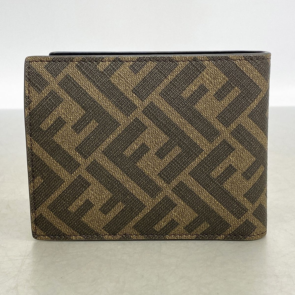 Fendi Wallet Zucca Brown Black Silver — view 7