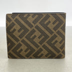 Fendi Wallet Zucca Brown Black Silver — view 7