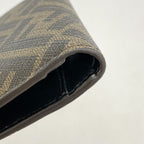 Fendi Wallet Zucca Brown Black Silver — view 6