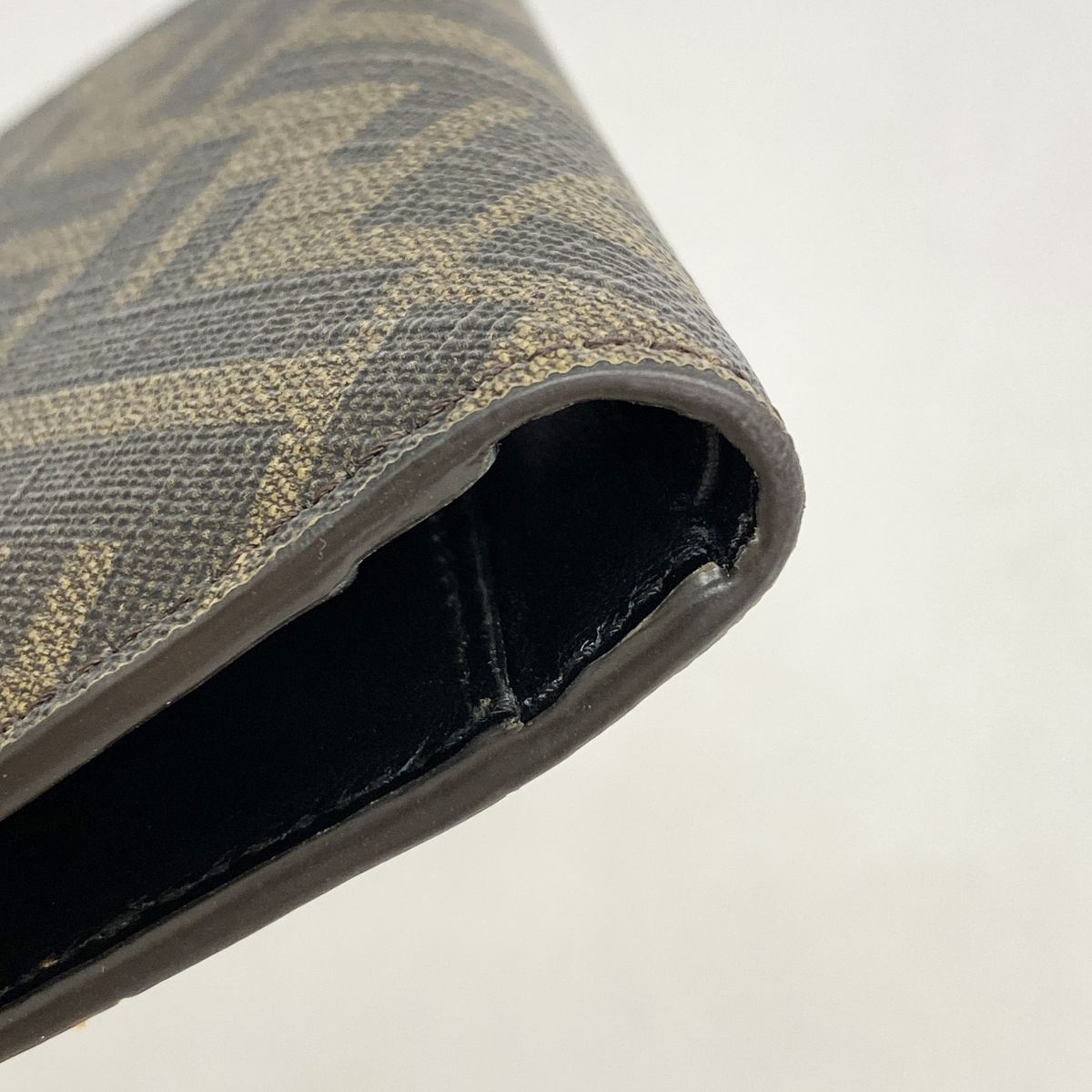 Fendi Wallet Zucca Brown Black Silver — view 6