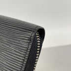 Louis Vuitton Wallet Epi Zippy Noir — view 5