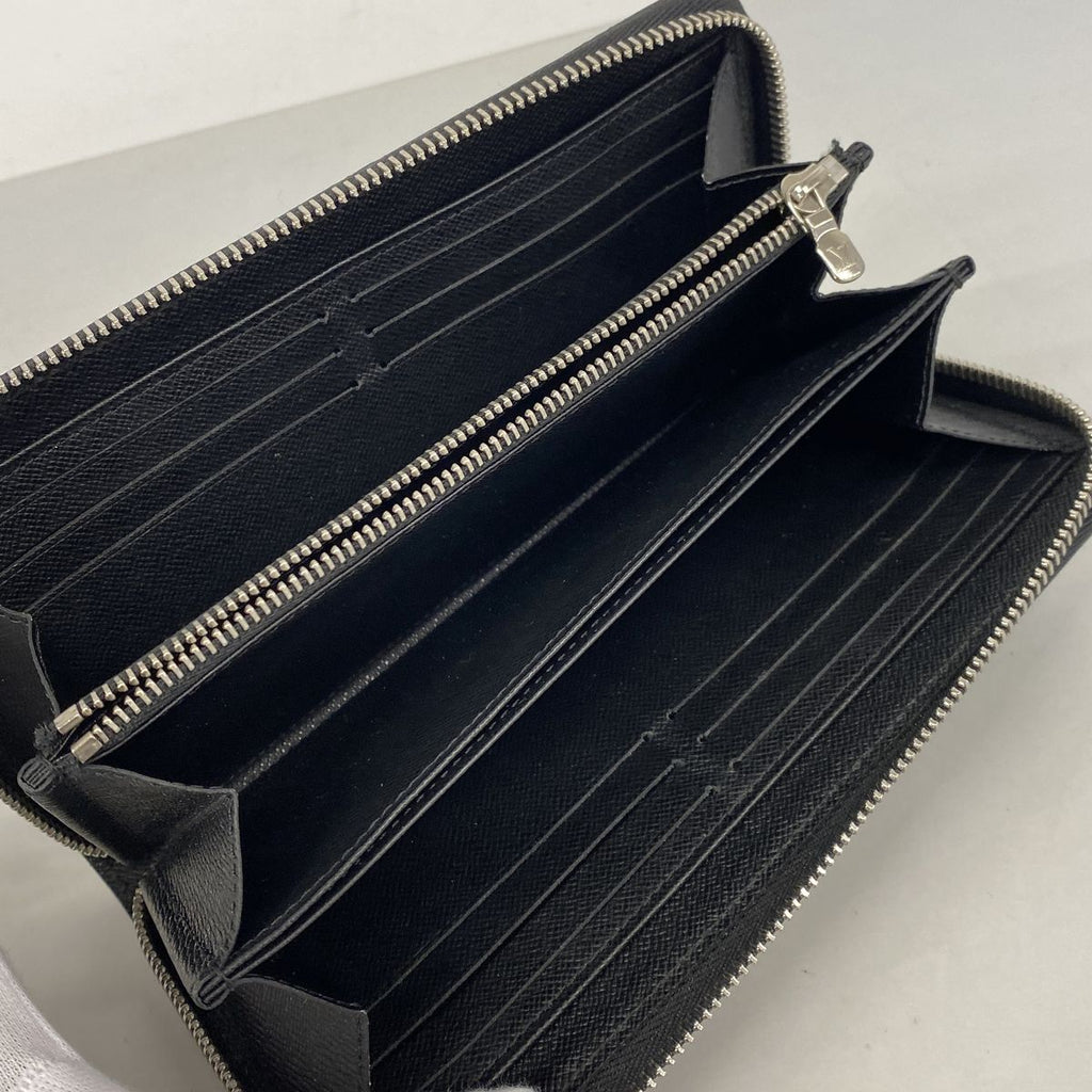 Louis Vuitton Wallet Epi Zippy Noir — view 3