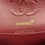 Chanel Shoulder Bag Quilted Lambskin Black Gold — view 5
