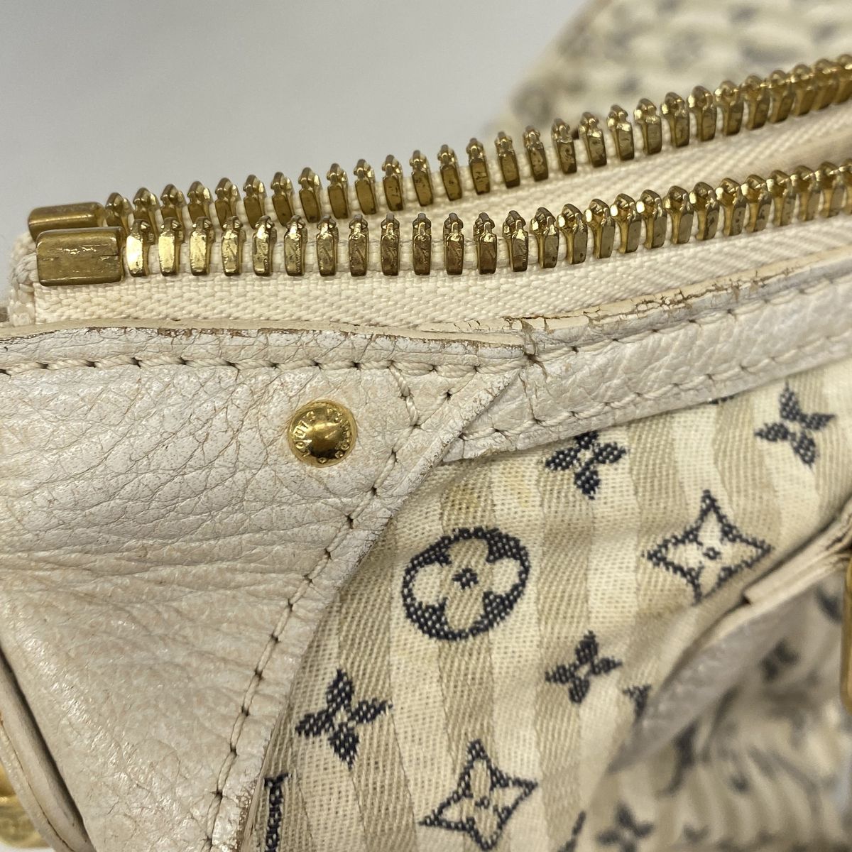Louis Vuitton Handbag Monogram Mini Lan Marina PM Croisette Blue 2-Way Bag — view 8