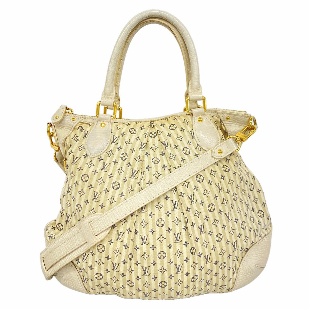 Louis Vuitton Handbag Monogram Mini Lan Marina PM Croisette Blue 2-Way Bag