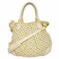 Louis Vuitton Handbag Monogram Mini Lan Marina PM Croisette Blue 2-Way Bag