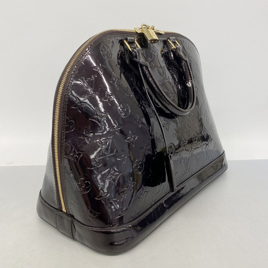 Louis Vuitton Handbag Vernis Alma GM Amarante — view 2