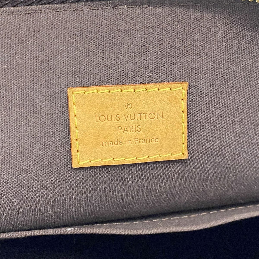 Louis Vuitton Handbag Vernis Alma GM Amarante — view 5