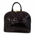 Louis Vuitton Handbag Vernis Alma GM Amarante