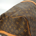 Louis Vuitton Boston Bag Monogram Keepall Bandouliere 60 Brown — view 6