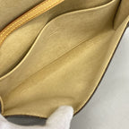 Louis Vuitton Shoulder Bag Monogram Pochette Twin GM Brown — view 4
