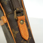 Louis Vuitton Shoulder Bag Monogram Danube Brown — view 7