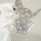 Louis Vuitton Key Holder Charm Bijou Sac LV Dog White Keychain — view 6