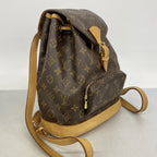 Louis Vuitton Backpack Monogram Montsouris MM Brown — view 2