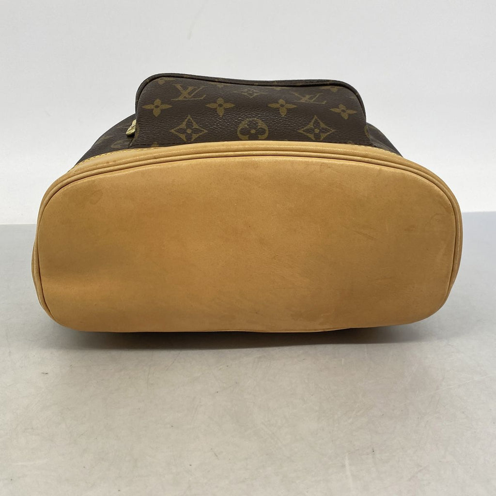 Louis Vuitton Backpack Monogram Montsouris MM Brown — view 3