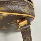 Louis Vuitton Shoulder Bag Monogram Pochette Marly Bandouliere Brown — view 6