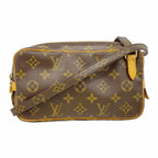 Louis Vuitton Shoulder Bag Monogram Pochette Marly Bandouliere Brown