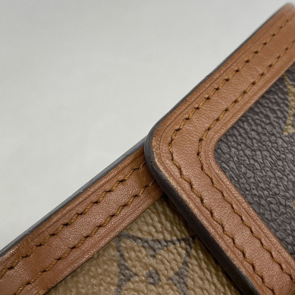 Louis Vuitton Trifold Wallet Monogram Reverse Portefeuille Dauphine Compact — view 6