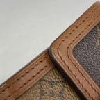 Louis Vuitton Trifold Wallet Monogram Reverse Portefeuille Dauphine Compact — view 6