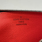 Louis Vuitton Taigarama Coin Card Holder Rouge — view 4