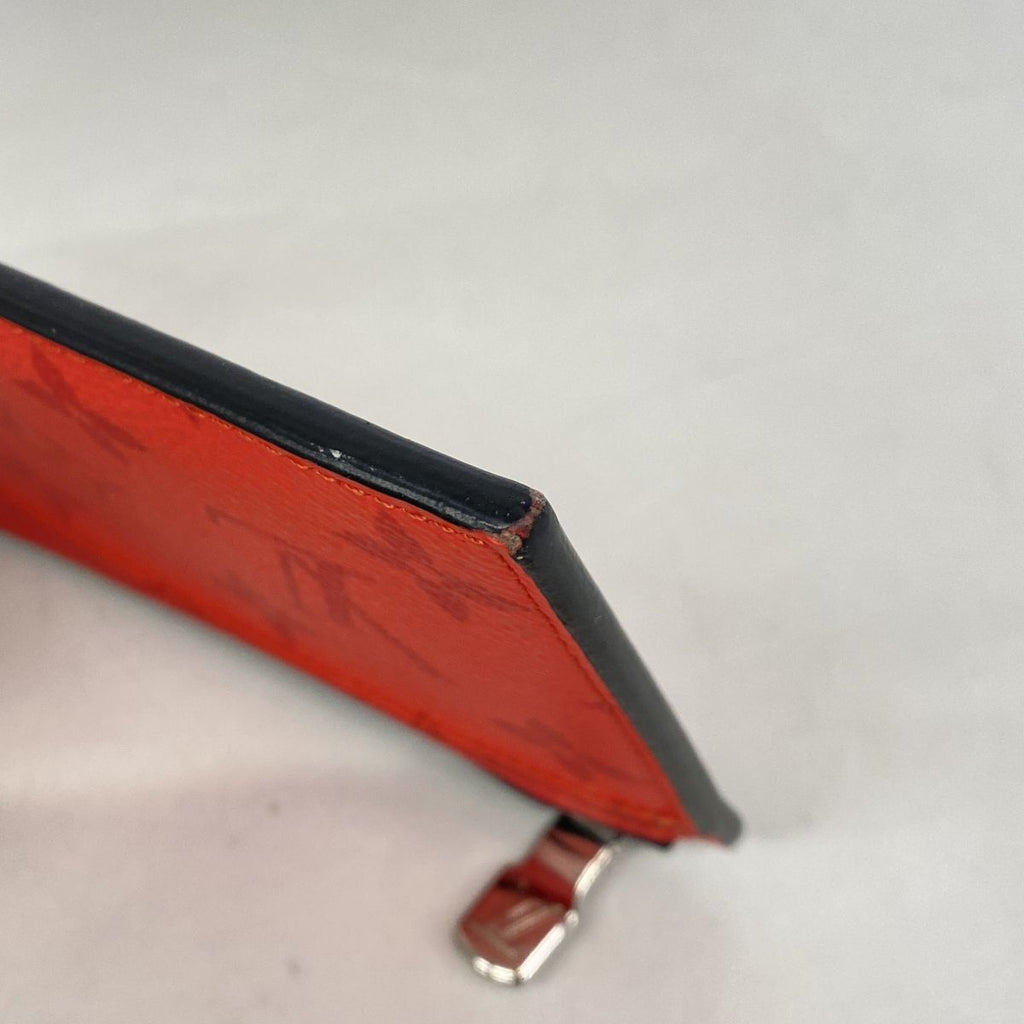 Louis Vuitton Taigarama Coin Card Holder Rouge — view 6