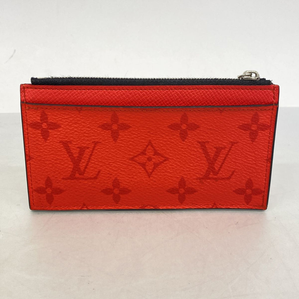 Louis Vuitton Taigarama Coin Card Holder Rouge — view 8