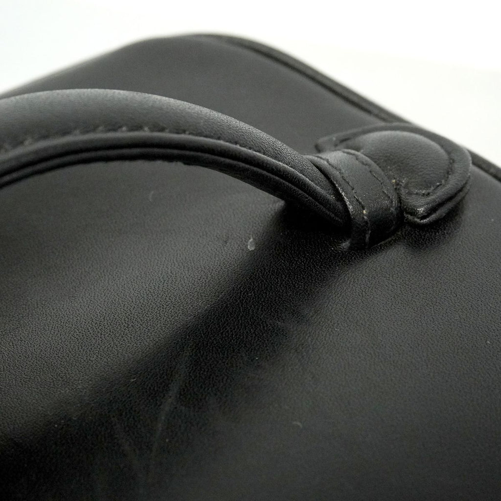 Chanel Vanity Bag Bicolor Lambskin Black Gold — view 8