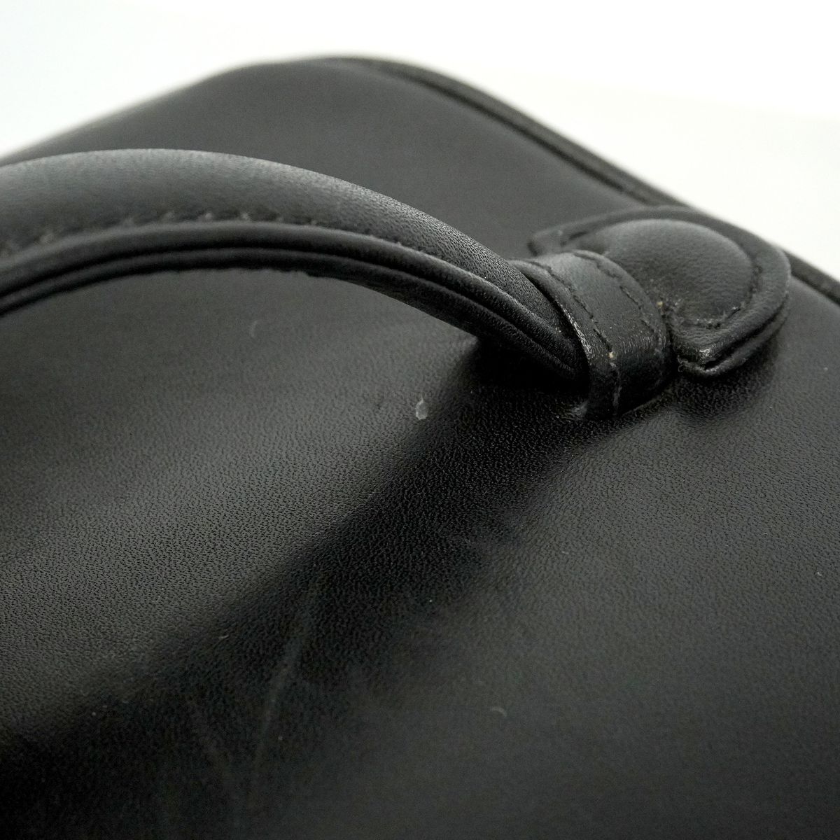 Chanel Vanity Bag Bicolor Lambskin Black Gold — view 8