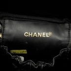 Chanel Vanity Bag Bicolor Lambskin Black Gold — view 5