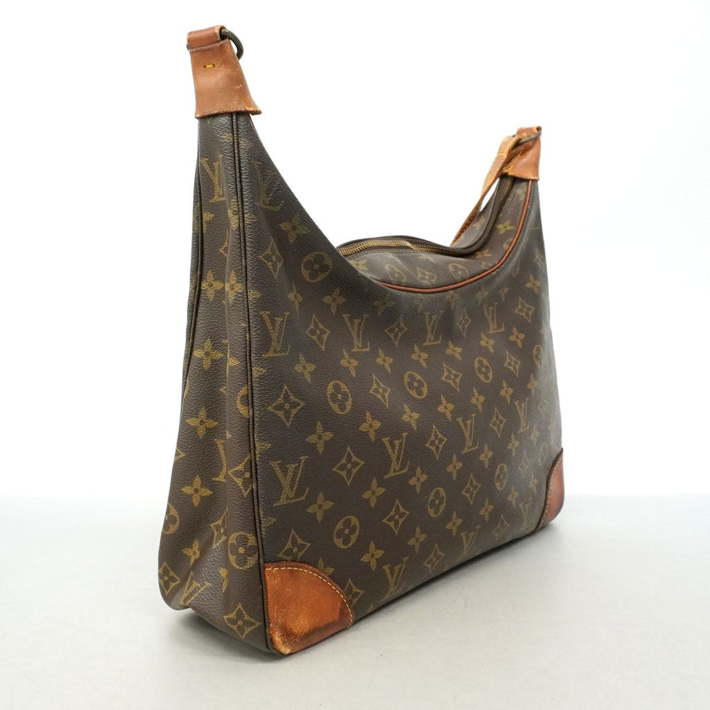 Louis Vuitton Shoulder Bag Monogram Boulogne 35 Brown — view 2