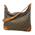 Louis Vuitton Shoulder Bag Monogram Boulogne 35 Brown
