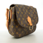 Louis Vuitton Shoulder Bag Monogram Saint-cloud GM Brown — view 2