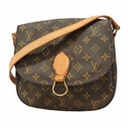 Louis Vuitton Shoulder Bag Monogram Saint-cloud GM Brown