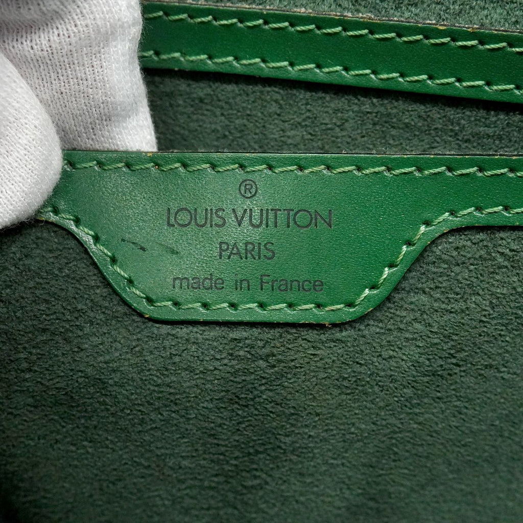 Louis Vuitton Handbag Epi Saint Jacques Borneo Green — view 5