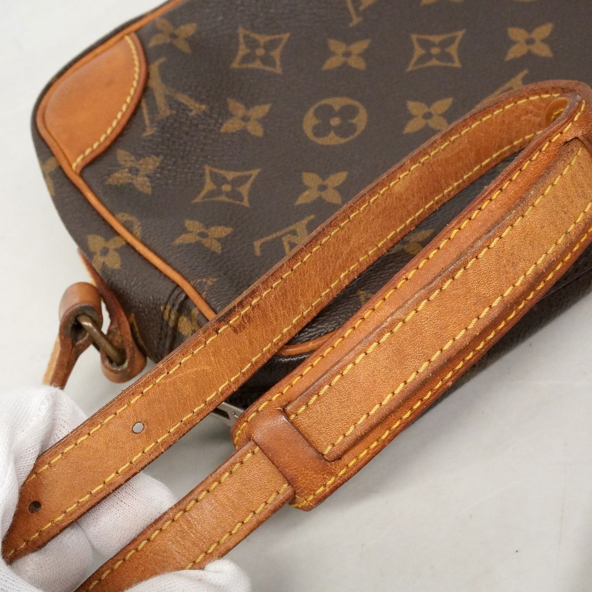 Louis Vuitton Shoulder Bag Monogram Trocadero 23 Brown — view 7