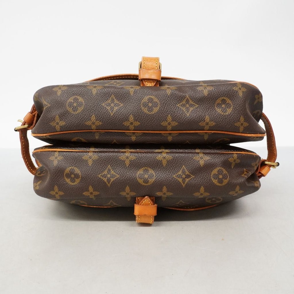 Louis Vuitton Shoulder Bag Monogram Saumur 30 Brown — view 3