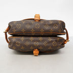 Louis Vuitton Shoulder Bag Monogram Saumur 30 Brown — view 3