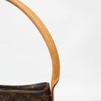 Louis Vuitton Shoulder Bag Monogram Looping GM Brown — view 7