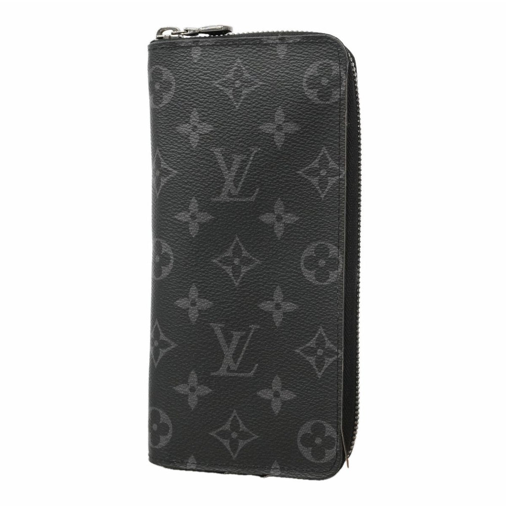 Louis Vuitton Wallet Monogram Eclipse Zippy Vertical Black