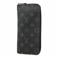 Louis Vuitton Wallet Monogram Eclipse Zippy Vertical Black