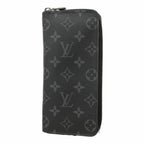 Louis Vuitton Wallet Monogram Eclipse Zippy Vertical Black