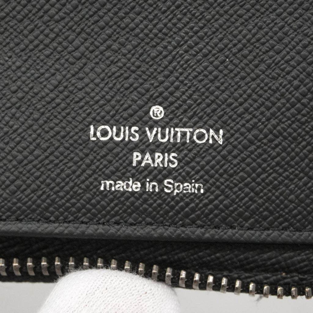 Louis Vuitton Wallet Monogram Eclipse Zippy Vertical Black — view 5